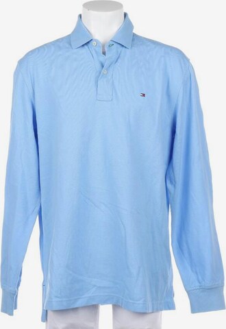 TOMMY HILFIGER Freizeithemd / Shirt / Polohemd langarm L in Blau: predná strana