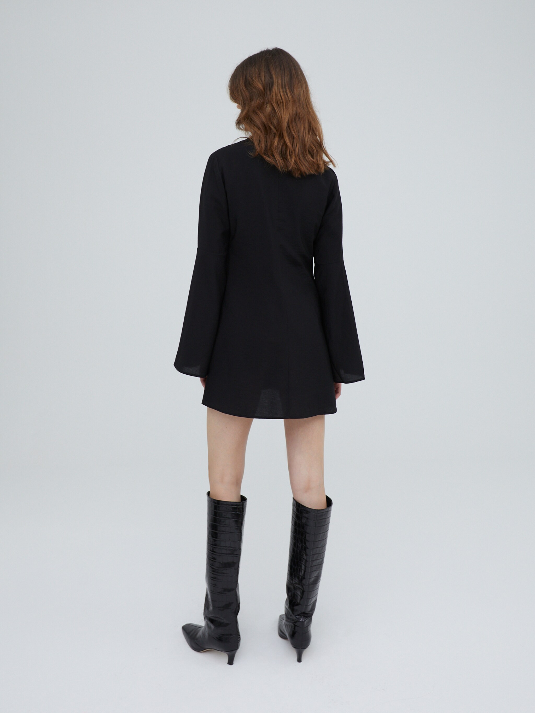 EDITED Producten Jurk 'Cadence' Zwart