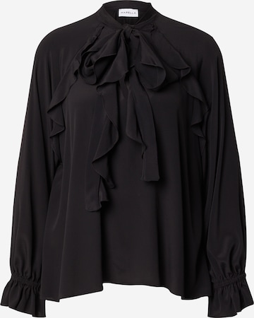 Marella Blouse 'ARABO' in Zwart: voorkant