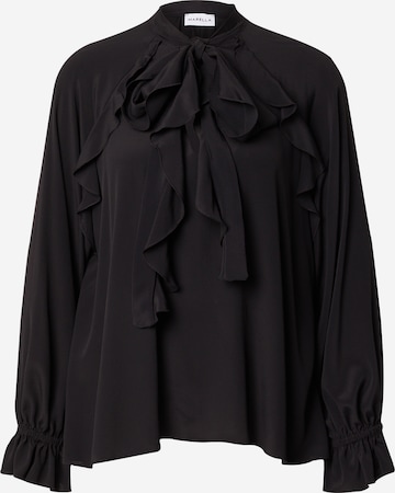 Marella - Blusa 'ARABO' en negro: frente