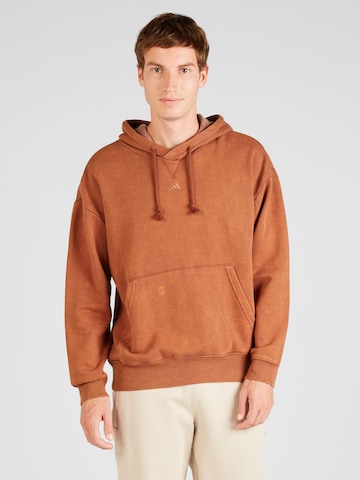 ADIDAS SPORTSWEAR Sports sweatshirt in Brown: front