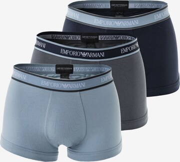 Boxers Emporio Armani en bleu : devant