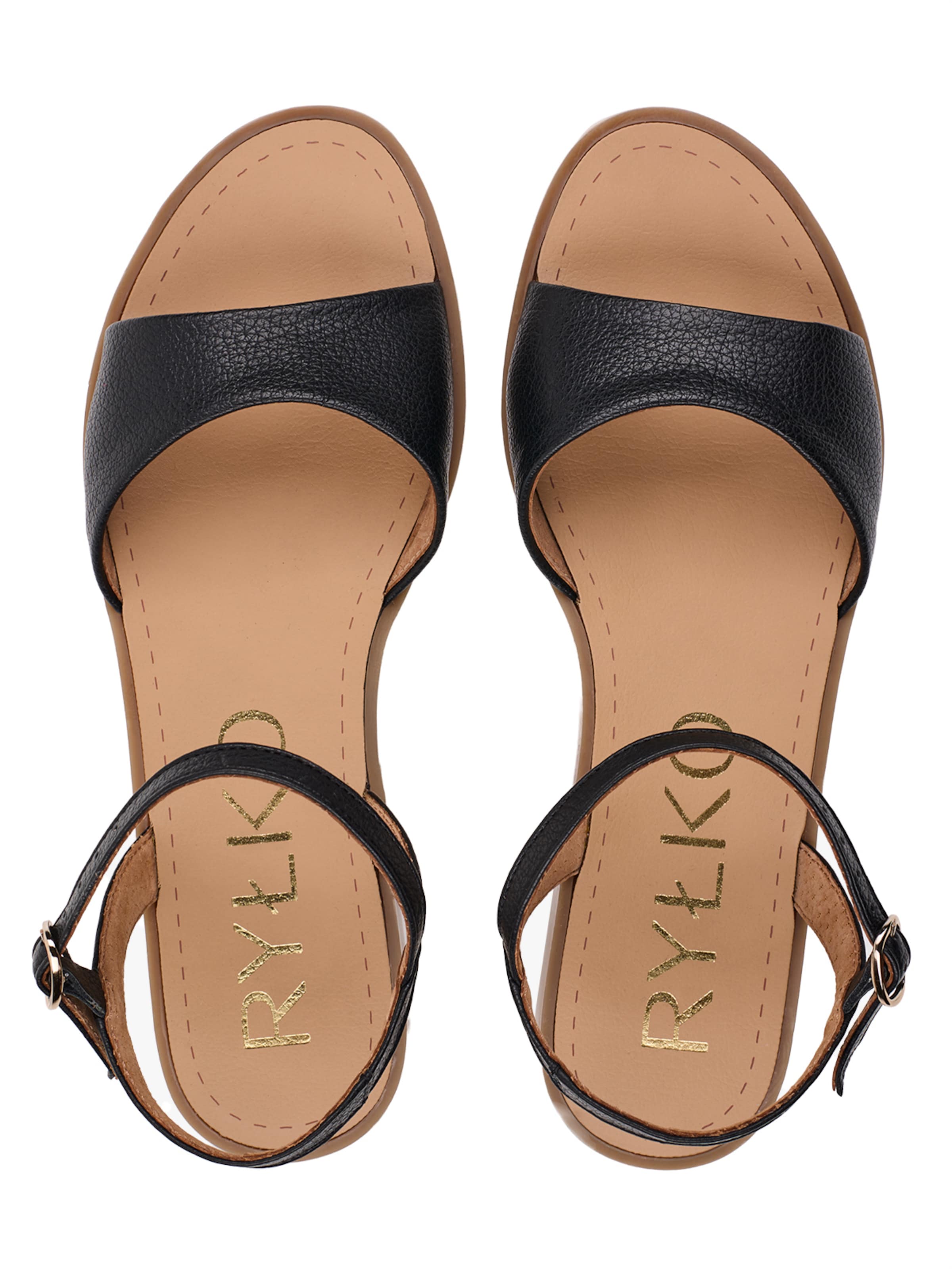 RYŁKO Σανδάλι σε μαύρο