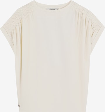 Scalpers Toiminnallinen paita ' ' värissä valkoinen: etupuoli