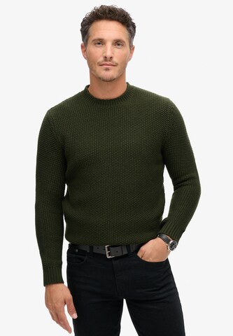 Pull-over 'The Merchant Store' Superdry en vert : devant