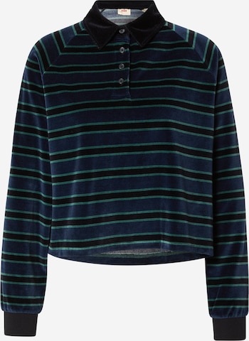 LEVI'S ® Sweatshirt 'Royce Rugby Tee' i blå: framsida