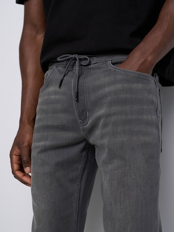 Regular Pantalon chino Salsa Jeans en gris