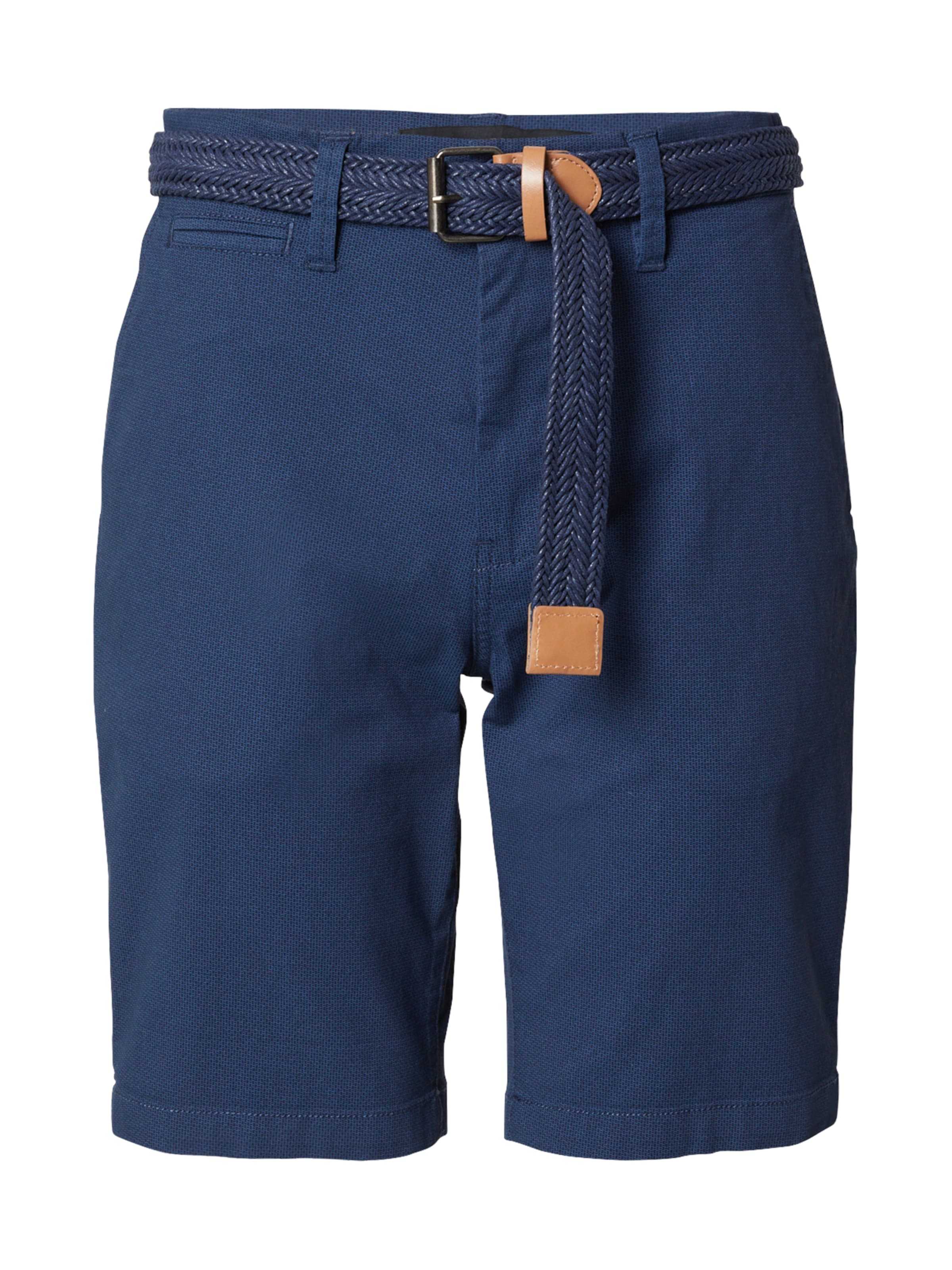 INDICODE JEANS Chino-püksid 'Book', värv sinine: eest vaates