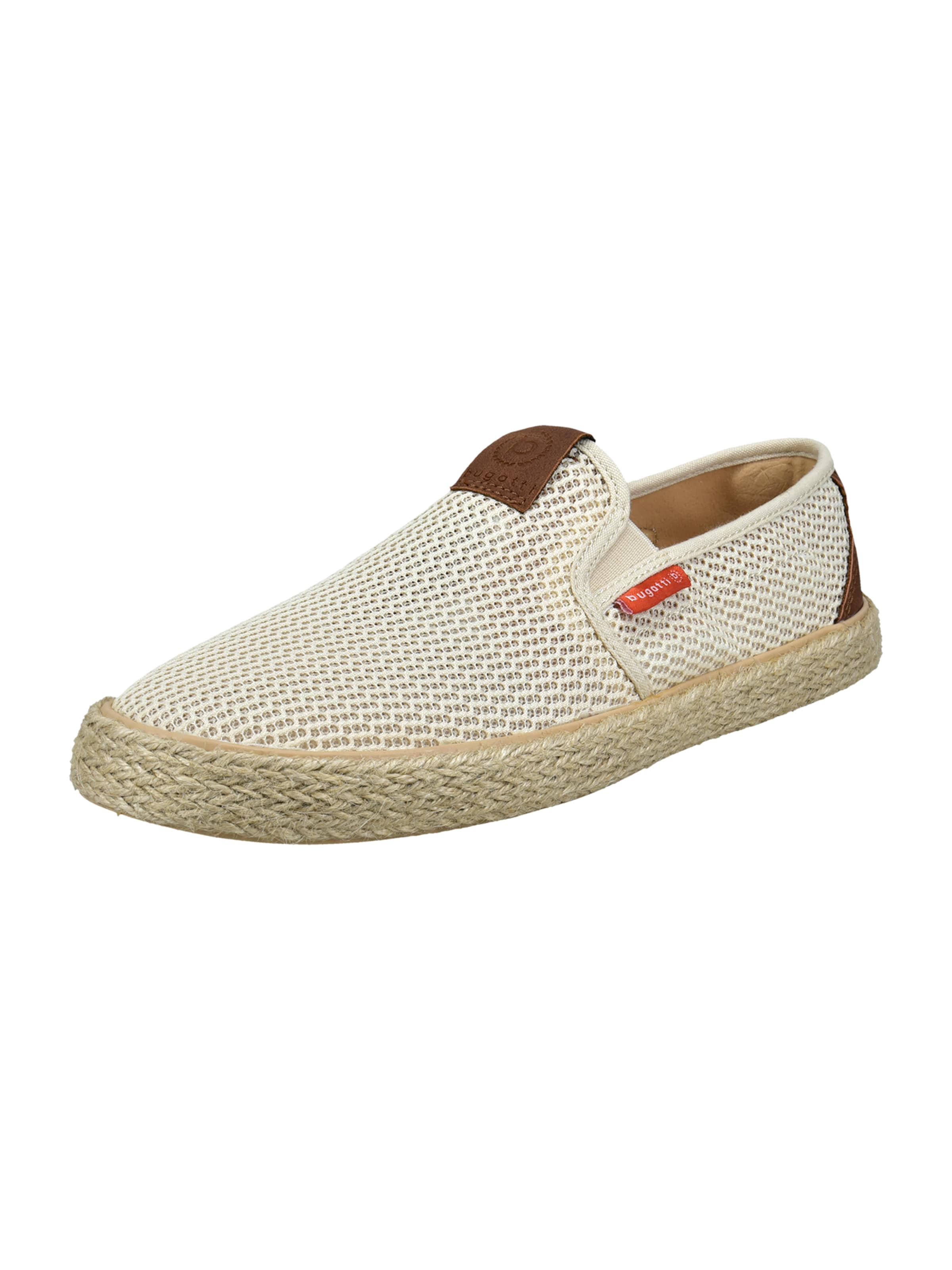 Espadrilles bugatti en beige : devant