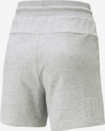 PUMA Normální Sportovní kalhoty 'POWER' – šedá