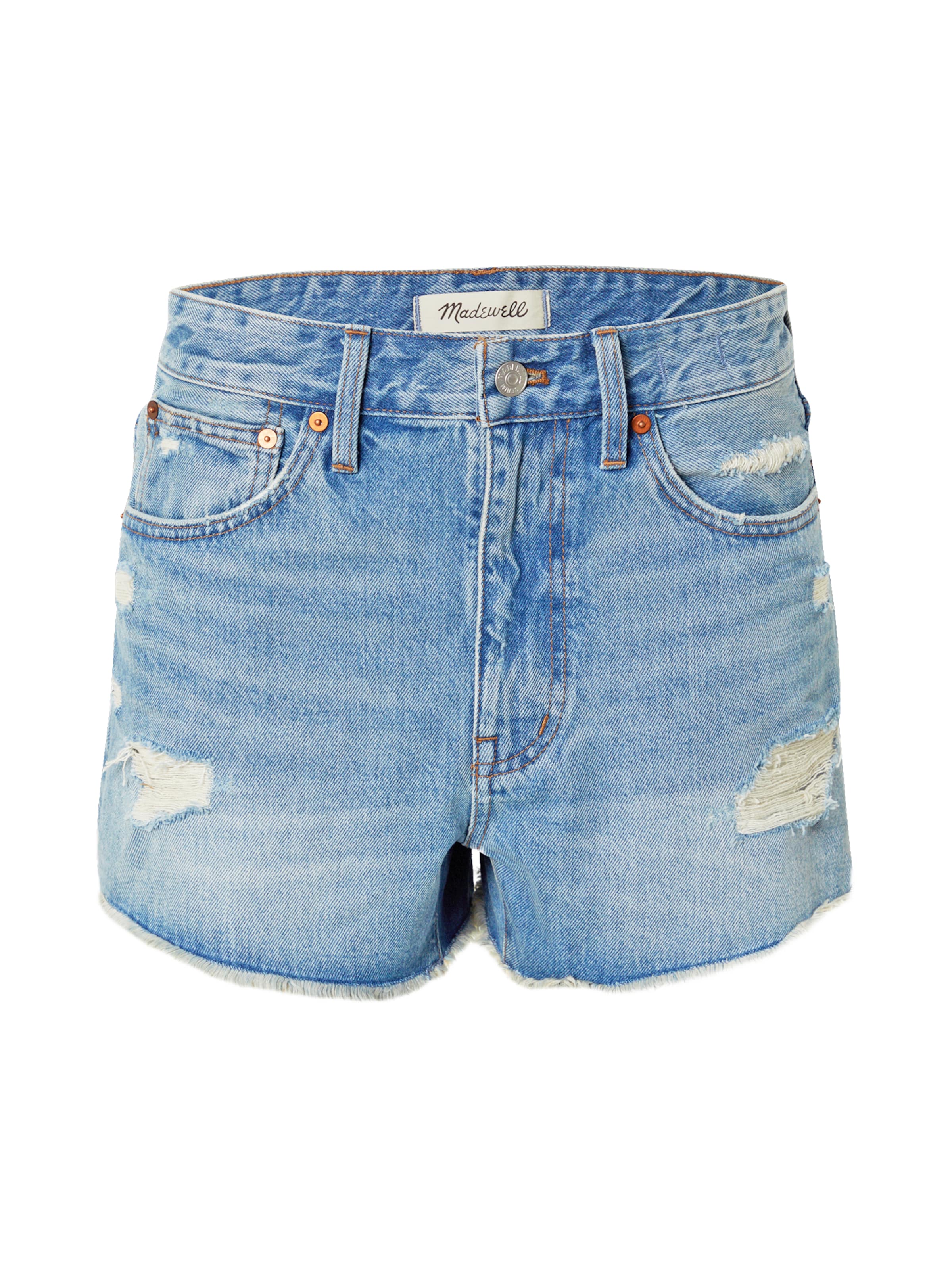 Madewell Szabványos Farmer - kék: elől