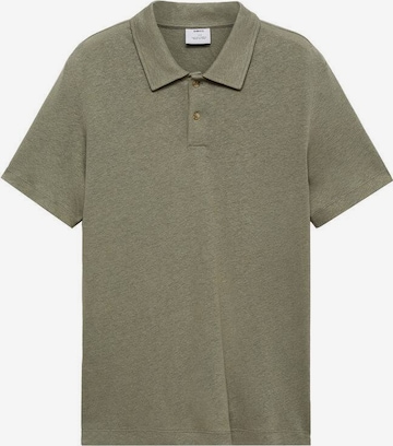 MANGO MAN Shirt 'Amberes' in Green: front