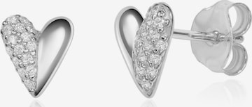 Kamiko Oorbellen 'ARIA' in Zilver: voorkant