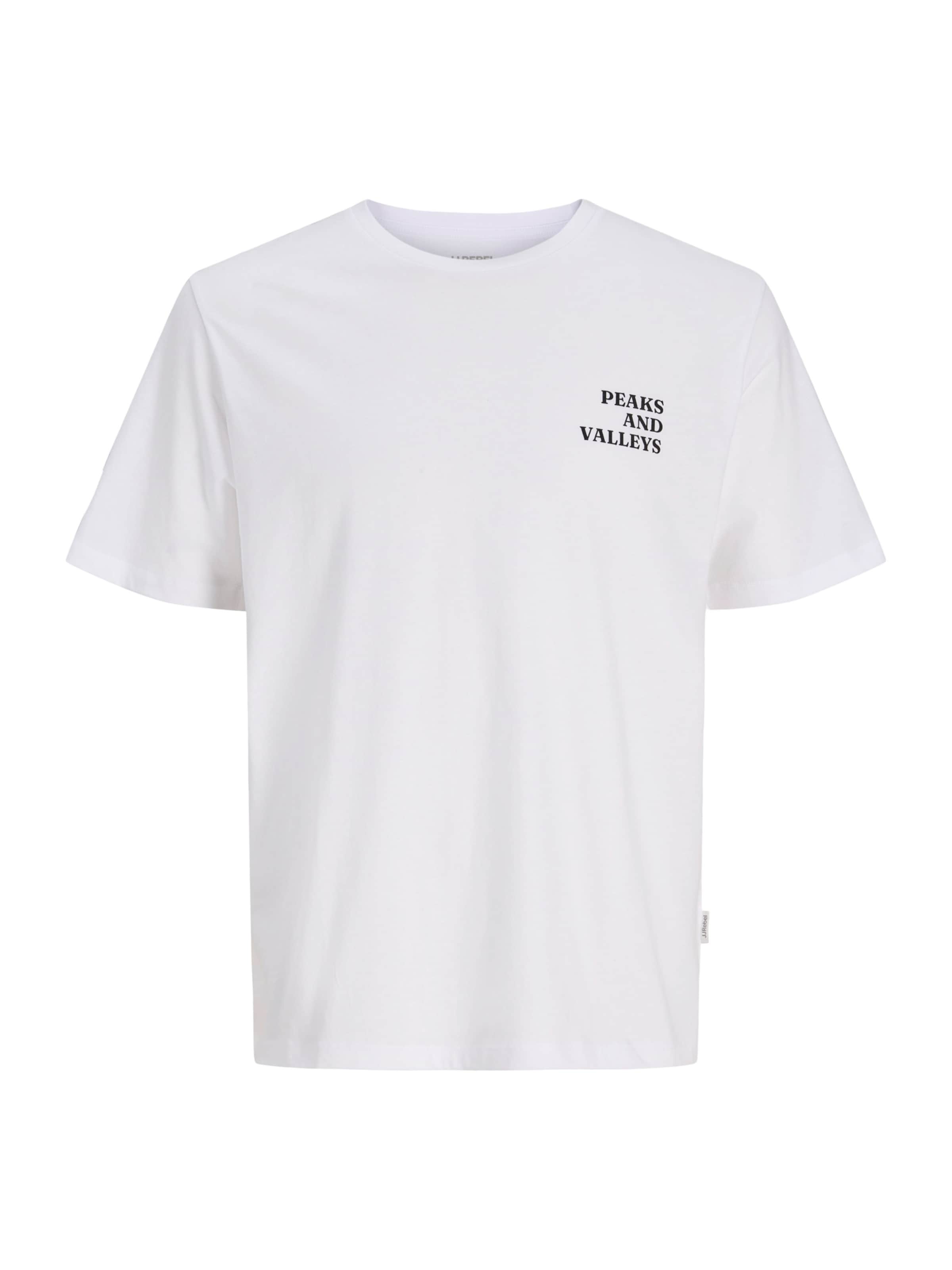 JJ Rebel Shirt 'JREBJENNER' in White: front