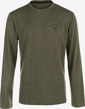 Virtus Performance Shirt 'JOKER' in Green: front