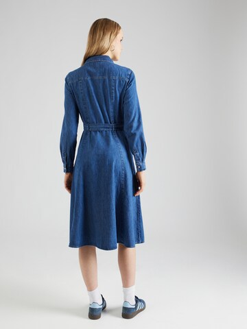 UNITED COLORS OF BENETTON Blusenkleid in Blau