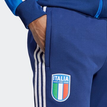 ADIDAS SPORTSWEAR Tapered Workout Pants 'Italien' in Blue