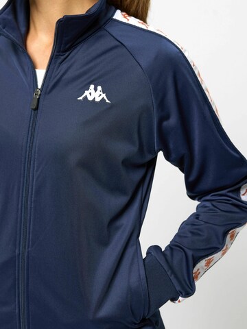 KAPPA Sportjas 'Banda Wanniston' in Blauw