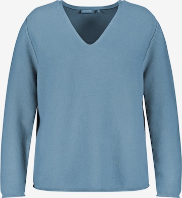 SAMOON Sweater in Blue: front