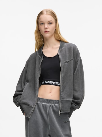Felpa di KARL LAGERFELD JEANS in grigio: frontale