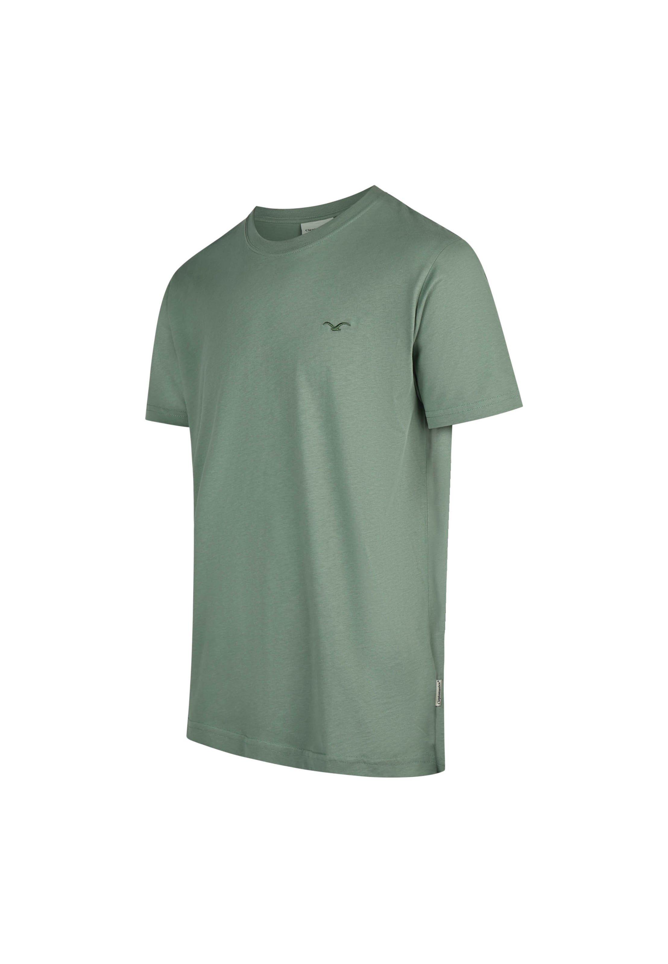 Cleptomanicx T-Shirt 'Ligull Regular' in Grün