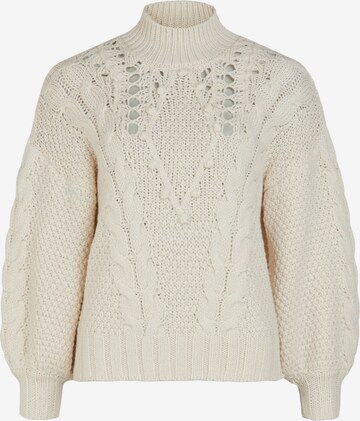 OBJECT Pullover 'ALISON' i beige: forside