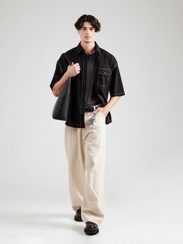 KARL LAGERFELD JEANS Comfort fit Button Up Shirt in Black