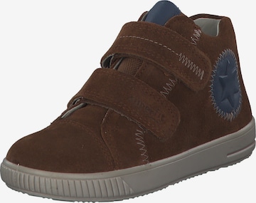 SUPERFIT Sneaker 'Moppy' in Braun: Vorderseite
