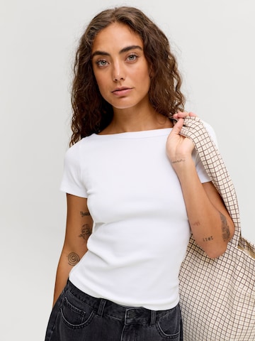 Maglietta 'JXFIFI' di JJXX in bianco