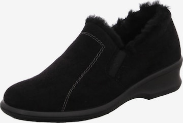ROHDE Ankle Boots 'Schnürschuh Damen 2516 90 Kunststoff (Synthetik) in schwarz' in Schwarz: Vorderseite