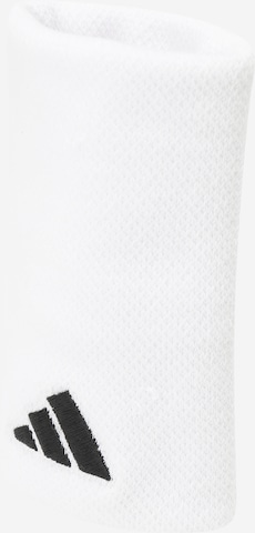 ADIDAS PERFORMANCE Sweatband 'Wristband Large' in White: front