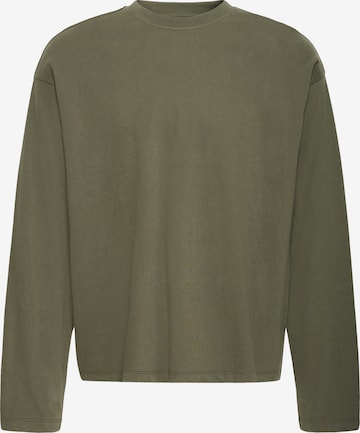 Maglietta 'BHKHALID' di BLEND in verde: frontale