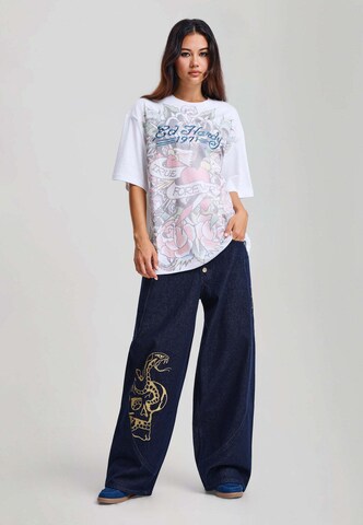 Ed Hardy Футболка в Белый