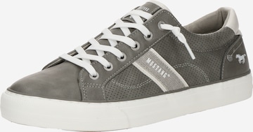 MUSTANG Platform trainers in Grey: front