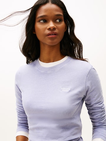 T-shirt Tommy Jeans en violet