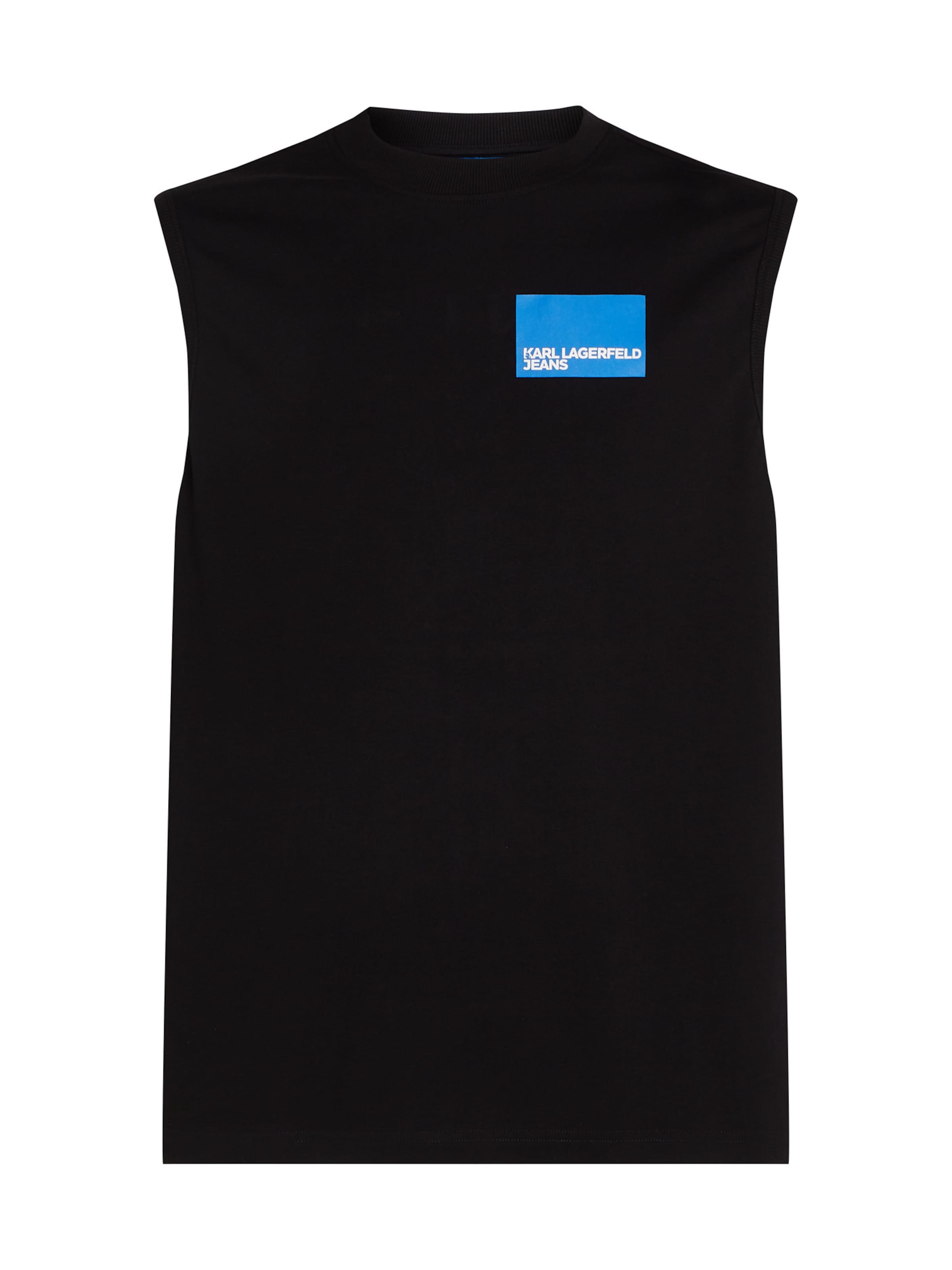 KARL LAGERFELD JEANS Tričko – černá: přední strana