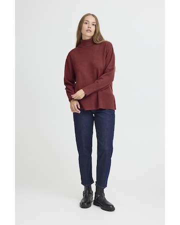 PULZ Jeans Trui ' Steffi' in Rood