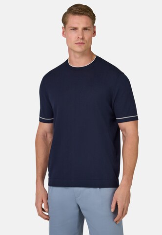 T-Shirt Boggi Milano en bleu : devant