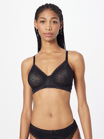 Minimiseur Soutien-gorge minimiseur 'PANAMA' ETAM en noir : devant