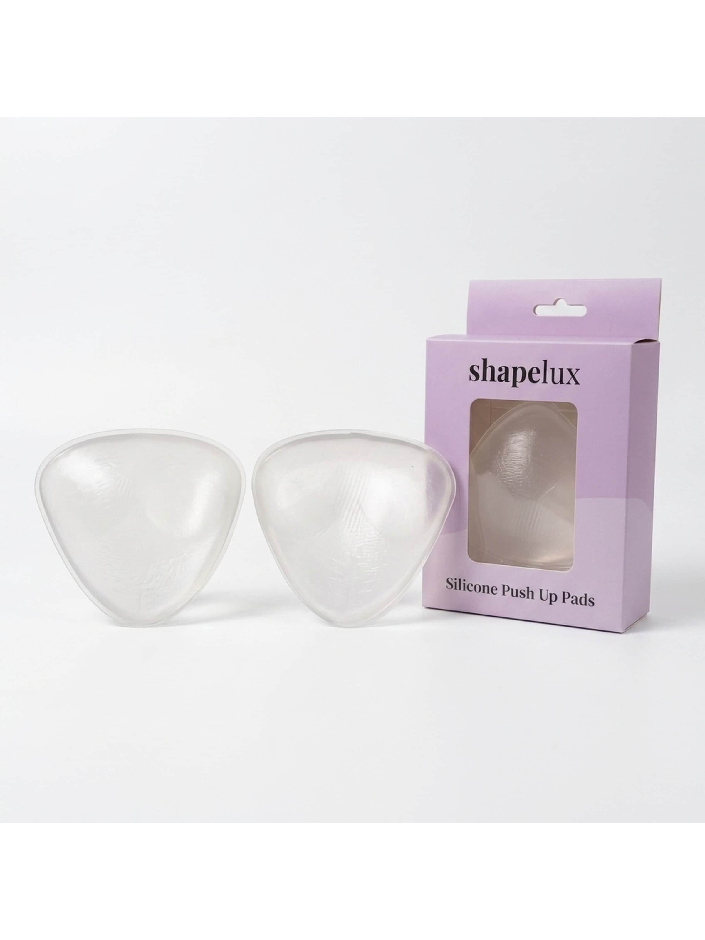 UNIQ Beauty Bra accessory 'Clear Silicone Bra Inserts – Triangular Push-Up Pads for Lift (1 Pair, 2 x 60g)' in Transparent