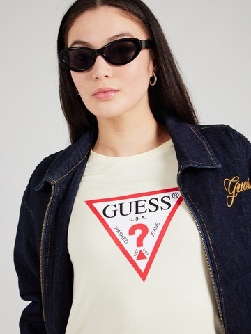 Maglietta di GUESS in beige