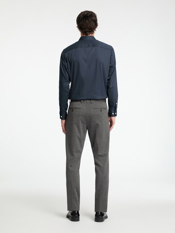 SELECTED HOMME Regular fit Button Up Shirt 'Performance' in Blue