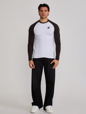 T-Shirt SikSilk en blanc