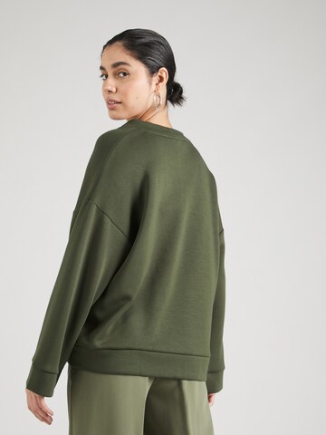 MSCH COPENHAGEN Sweatshirt 'Petua Ima' in Green