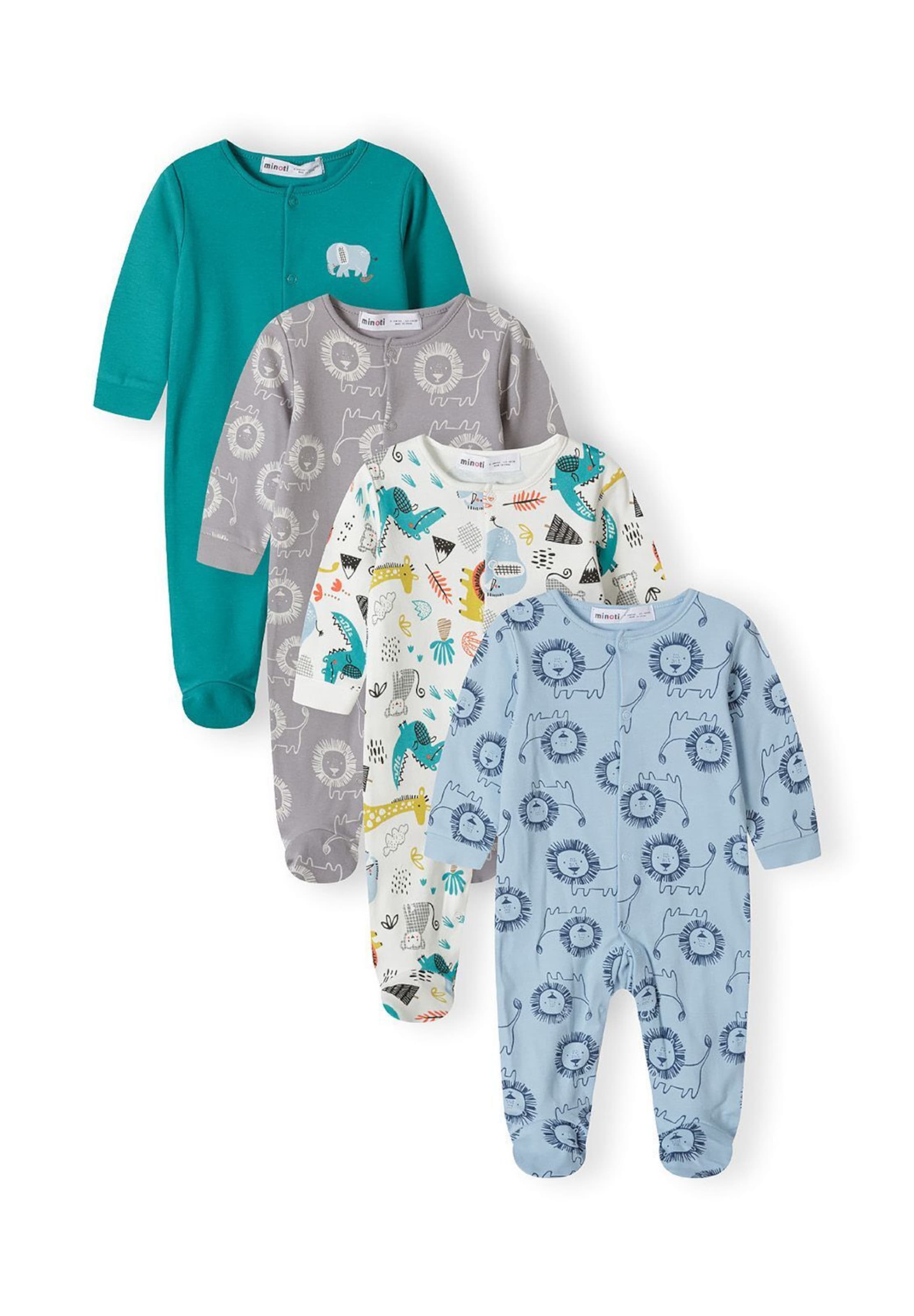 MINOTI Πιτζάμα σε ανάμεικτα χρώματα: μπροστά