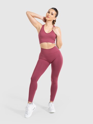 Smilodox Skinny Leggings 'Pro' in Rot