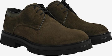 Desa Lace-Up Shoes 'Spitze' in Green: front