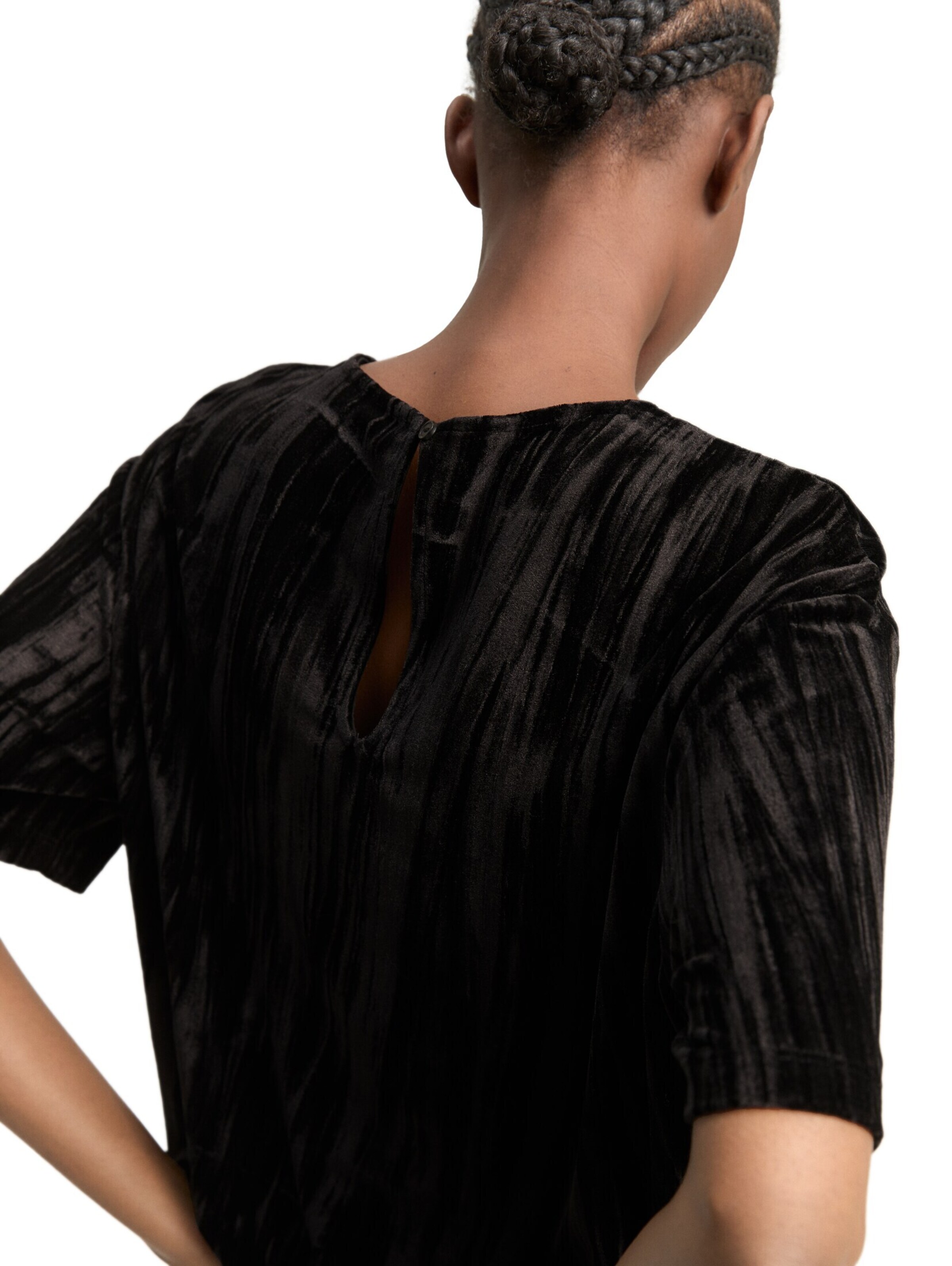 TOM TAILOR DENIM Shirt in Black