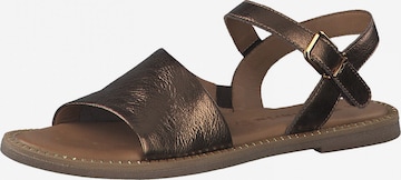 Sandalo di TAMARIS in bronzo: frontale