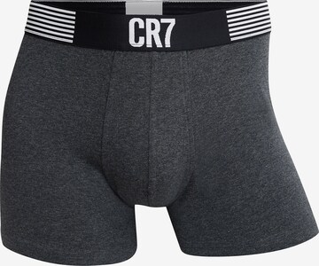 CR7 - Cristiano Ronaldo Retro Boxer ' Basic Print ' in Grau